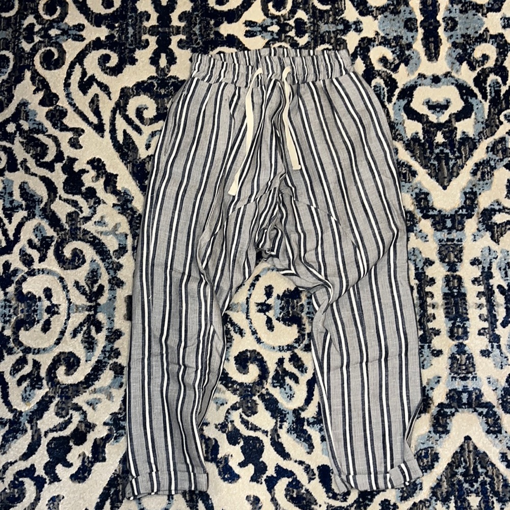 Mens NoHow Parachute Linen PullOn Pant